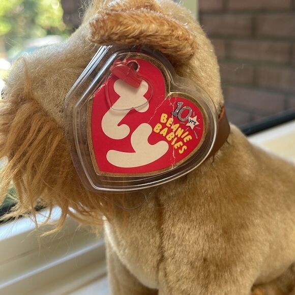 Schnitzel the Dog 2002 Ty Beanie Baby in Good Condition with ear and Tush tags - Picture 4 of 6